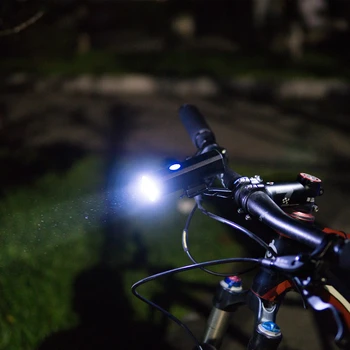 ZTTO Bicyklov Svetla MTB, zliatina Hliníka Baterka Bicykli Vysoký Jas LED Predné svetlo Svorka Svetlometu Nepremokavé Dobiť QL06