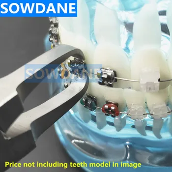 Zubné Ortodontická Zátvorkách Odstrániť Odstránenie Plier Zubné Orto Zložená Zátvorka Odstraňovač Forcep Rovno tip Zubár Nástroj Nástroj