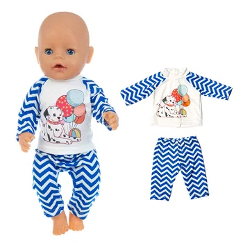 Zviera Vyhovovali Doll Oblečenie vhodné 17 palcové 43 cm Bábiky Oblečenie Narodené Dieťa Oblek Pre Dieťa Narodeniny Festival Darček