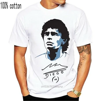 Zábavné tričká Diego Maradona Mužov Bežné T-Shirt