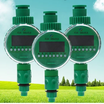 Záhradné Zavlažovanie Batérie, LCD Načasovanie Zavlažovanie Stroj Dve polohy Vody-prepínanie Časovač Záhrade Automatické Zavlažovanie Batérie