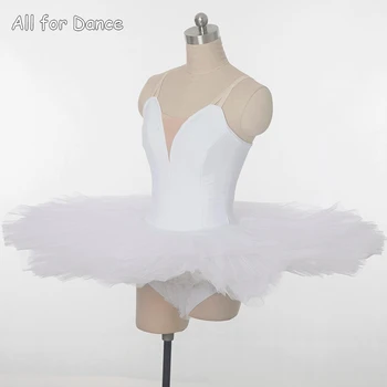 Zákazník Veľkosť Vyrobené White Professional Balet Tutu Pre Balerína Tanečné Predstavenie Obyčajný Farba Tutu Fáze Nosenie