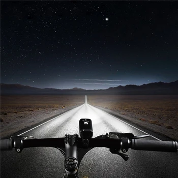 ZÁPAD CYKLISTIKA Bicykle Ľahké Nepremokavé USB Nabíjateľné Bezpečnostné Varovanie Lampa Cyklistické Svetlometu s Chvost Svetlo MTB Bike Svetlá
