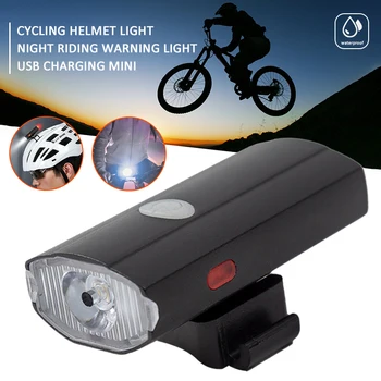 ZÁPAD CYKLISTIKA Super mini Požičovňa Ľahké Nepremokavé USB Nabíjateľné Predné LED Svetlá na Bicykel Cyklistické Lampy Baterky Handleba