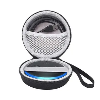 Úložný Vak Účtovná Box Prípade Organizátor Kryt Puzdro Hard Shell Shockproof Cestovné pre Amazon Echo Dot 3 Smart Reproduktor