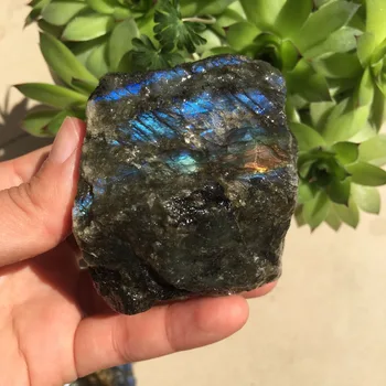 Úžasné veľké prírodné labradorit surové drahokam hrubý mesačný svit kameň liečivé kryštály optickej energie minerálne rock for home decor