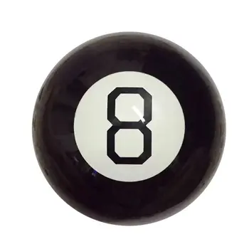 Čierna 8 Predpovedať, Magic Ball Strany Prop Darček pre Deti Prenosný Zábavný Sférické Hračka