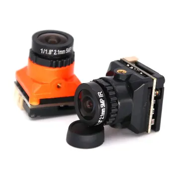Čierna/Oranžová FPV Prostredníctvom Stroj HD Kamera 1500TVL S OSD Ladenie Rada širokouhlým 2.1 MM FPV Kamera pre FPV Drone