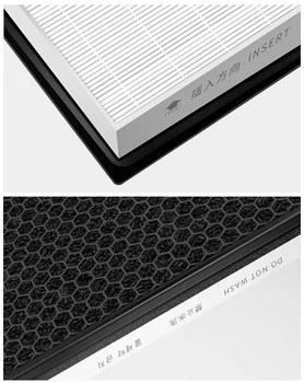 Čistička vzduchu Náhradný Filter HEPA a Aktivovaný uhlík Kompozitné filter Pre Samsung AX60M5051WS (AX5500) 422*285*60 mm