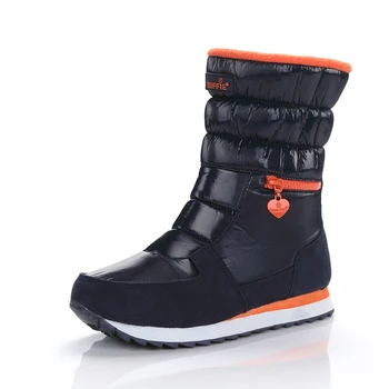 Čižmy zimné nové topánky dámske lyžiarske topánky, topánky hrubé plus bavlna topánky nepremokavé non-slip teplé topánky ruskej veľkosť