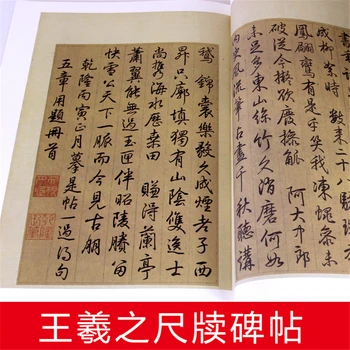 Čínskej Kaligrafie Copybook Trávy Kráľ Xizhi Vládca Orientálna Krásne Písanie Učebníc