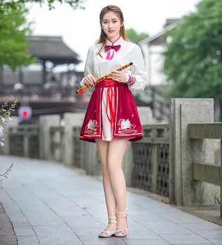 Čínsky Štýl Žien Výšivky Hanfu Čínsky Víla Kostýmy Tradičné staré Čínske Oblečenie Fáze Výkonu Oblečenie