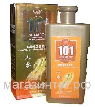 Šampón 101 z plešatosti ginseng