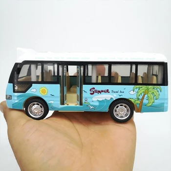 Školský Autobus Zvuk, Svetlo Autobuse, Model Chlapec Hračka Diecasts Hračky Deti Darček