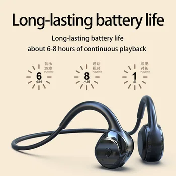 Športové Slúchadlá Bezdrôtová Prenosné Kostné vedenie zvuku Stereo Šumu Slúchadlá Podnikania Pre Samsung Huawei Xiao