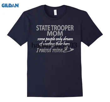 Štát Trooper Mama Som Sa Zdvihol Môj Hrdina Highway Patrol Tričko