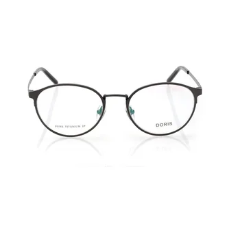 Šírka-138 čistého titánu ženy okuliare rám retro kolo mužov okuliare rám žena optické krátkozrakosť, okuliare, okuliare na čítanie jasné