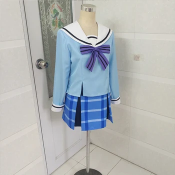 Šťastný Cukru Život Cosplay Kostým Anime Cosplay Koube Shio Cosplay Ženy Kostým Dievčatá Školské Uniformy Námorník Vyhovuje Zákazku