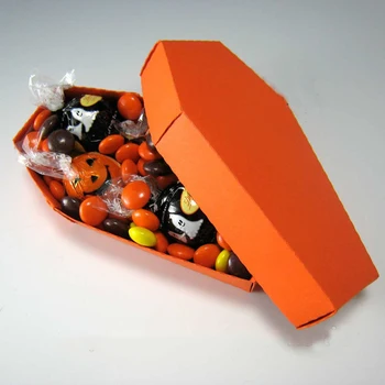 Šťastný Halloween box rezanie kovov Zomrie Scrapbooking Ocele Plavidlá Die Kusy papiera umenie emboss Karty, takže Vzorkovníka