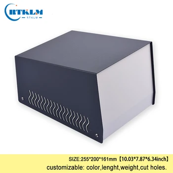 Žehlička spojovacej skrinke box DIY pre elektronické projektu ovládací box Železa nástroj prípade krytu 255*200*161mm