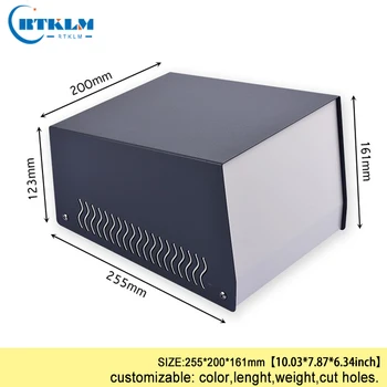 Žehlička spojovacej skrinke box DIY pre elektronické projektu ovládací box Železa nástroj prípade krytu 255*200*161mm