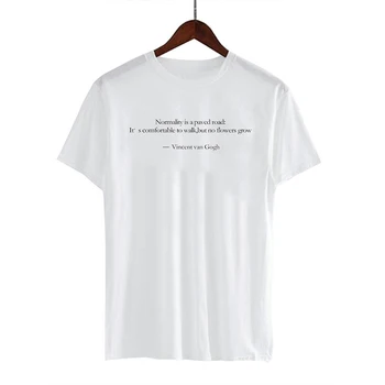 Ženské Harajuku Streetwear Letnej Móde Roztomilý Krátky Rukáv Estetika T Shirt Van Gogh Art T Shirt Ženy Top Olej Vytlačiť T-shirt