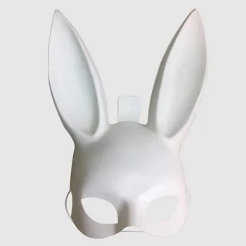 Ženy Bunny Ucho Maska Zajac Dlhé Uši Maska Maškaráda Strany Kostým narodeniny, svadba, Vianoce, Halloween Vianoce