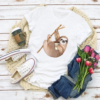 Ženy Grafické Jahody, Ovocie Roztomilý Módne Tlač Letné T-Shirt, Shirt Topy Lady Oblečenie Dámske Oblečenie Čaj Ženský T Tričko