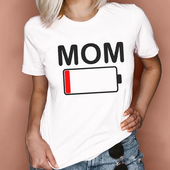 Ženy Grafický List Mama Mama Matka Ľúbostný List Štýl 2021 Sladké Módne Lady Šaty, Topy Tees Tlač Žena Tričko T-Shirt