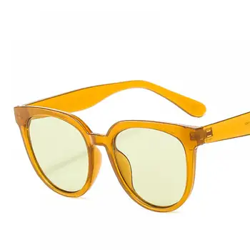 Ženy, Muži Cat Eye Nových Dámske slnečné Okuliare Retro Klasické Okrúhle Slnečné Okuliare Módne Značky Dizajnér Vonkajšie Cestovné Eyewears UV400