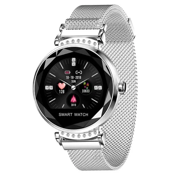Ženy Móda Smart Hodinky H2 Krásny luxusný Športový Náramok Monitor Srdcového rytmu Spánku Monitorovanie Smartwatch pre IOS Android telefónu