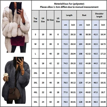 Ženy Načechraný Umelú Kožušinu Bunda 2020 Jeseň V Zime Teplé Vrchné Oblečenie Kabát, Kabát S Kapucňou Luxusné Dlhá Srsť Dámy Umelú Kožušinu Kabát D30