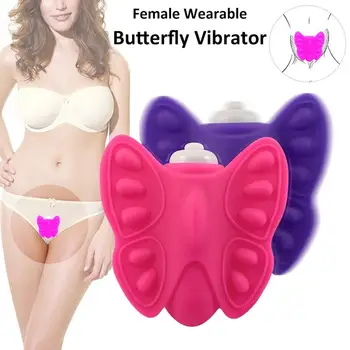Ženy Nositeľné Motýľ Vibrátor Masér Masturbácia Dospelých, Sexuálne Hračky pre ženy Stimulátor dobrá voľba relaxačné napäté svaly