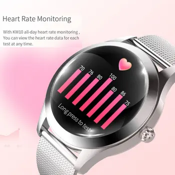 Ženy, Smart Hodinky Lady Fitness Náramok Smartwatch Hodiny Vodotesný IP68 Tepovej frekvencie Pre Android IOS Fitness Tracker