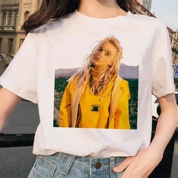 Ženy Ulzzang Harajuku 90. rokov Funny Girl Tričko Dievča 90. rokov Grafické T-shirt Pre Letné Zábavné Print T Shirt Dievča,Drop Ship