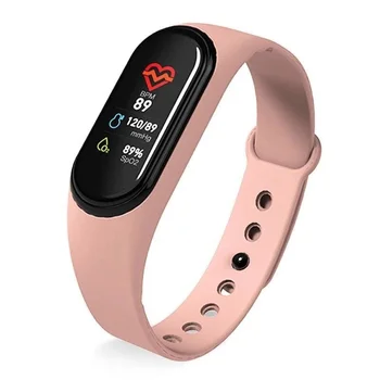 Ženy Športové Hodinky Fitness Tracker Nepremokavé Krvný Tlak Smart Bluetooth Náramok Hovor Pripomienka Náramok Pre iOS a Android