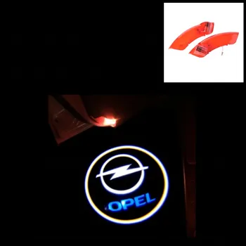 žiadne vŕtanie dvere auta logo lampa 3d led logo vitajte svetlo auto led dvere, svetlo na opel antara