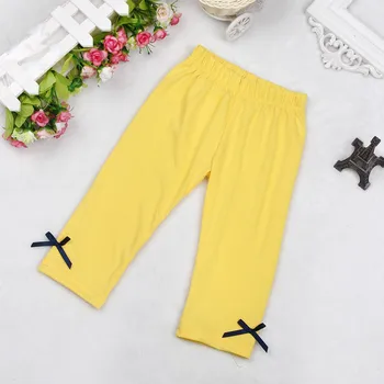 Žltá nové cool nové detské oblečenie dievčatá daisy kvety pruhované tričko bunda luk nohavice vyhovovali oblečenie 2019 nové
